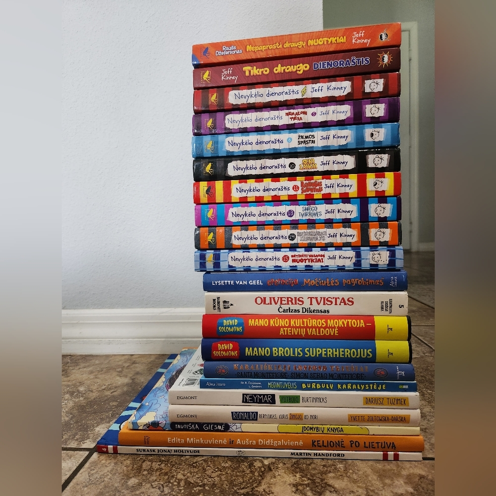 Lithuanian books for kids